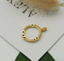 Load image into Gallery viewer, CZ Round Ring Charm, Sku#FH194