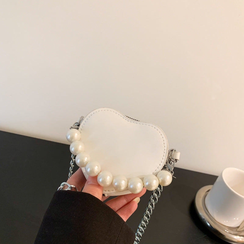 Heart-Shaped Crossbody Bag