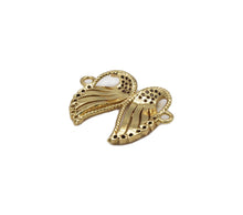 Load image into Gallery viewer, CZ Hollow Out Double Angel Wing Charm, Sku#LK751