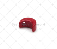 Load image into Gallery viewer, Enamel Colorful Crscent Moon, Crescent Moon, Pink Turquoise Black Yellow Enamel Jewelry,10x8mm,Sku#LD159
