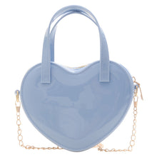 Load image into Gallery viewer, Women's Jelly Heart Mini Crossbody Bag – Cute PVC Shoulder Bag