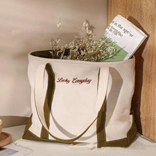 Load image into Gallery viewer, Embroidered Custom Souvenir Tote Bag