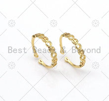 Load image into Gallery viewer, Smiley Face Link Shape Adjustable Ring, Sku#X223