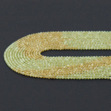 Load image into Gallery viewer, Yellow Cat's Eye Round Faceted Beads, Sku#U1757