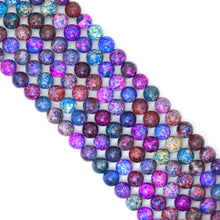 Load image into Gallery viewer, 12mm Multicolor Agate Round Smooth Beads, Sku#U2031