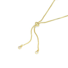 Load image into Gallery viewer, Baguette CZ Heart Sliding Adjustable Bracelet, Sku#A385