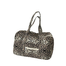 Load image into Gallery viewer, Leopard Print Canvas Women's Shoulder Bag – Streetwear Everyday Tote