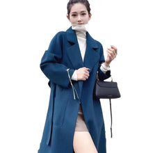 Load image into Gallery viewer, Double-faced Cashmere Coat Women's Mid-length Over The Knee