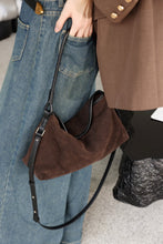 Load image into Gallery viewer, Genuine Leather Crossbody Bag for Women - Premium Suede &amp; Cowhide Shoulder Bag