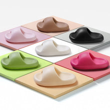Load image into Gallery viewer, Unisex Thick-Bottom EVA Slide Slippers | Candy Color Cushioned Platform Sandals