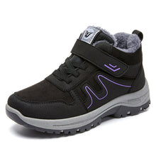 Load image into Gallery viewer, Women's Cotton Snow Boots With Velcro Closure | Winter Boots for Snowy Terrain