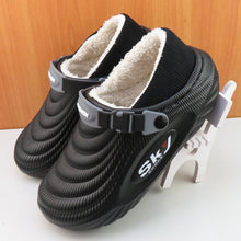 Load image into Gallery viewer, Men's Anti-Slip Cotton Slippers - Extra Thick Sole for Indoor &amp; Outdoor Use