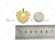 Load image into Gallery viewer, 18K Real Gold Plated Heart Pendant/Charm, SKU#LK295
