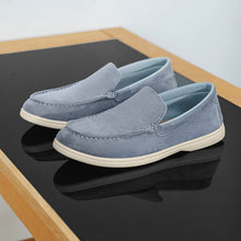Load image into Gallery viewer, Men's Casual Slip-On Loafers - Premium Leather Patchwork Shoes in Extended Sizes