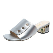 Load image into Gallery viewer, Women's Wedge Slippers - Comfortable Platform Slides for Everyday Wear