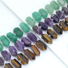 Load image into Gallery viewer, 12x32mm Center Drilled Double Point Beads, Sku#U1814