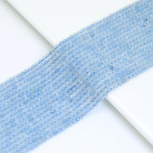 Load image into Gallery viewer, Genuine Aquamarine Round Faceted Beads, Sku# U1841