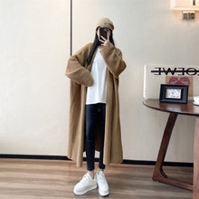 Load image into Gallery viewer, Solid Color Lazy Style Loose Mid-length Sweater Coat Women's Fashion