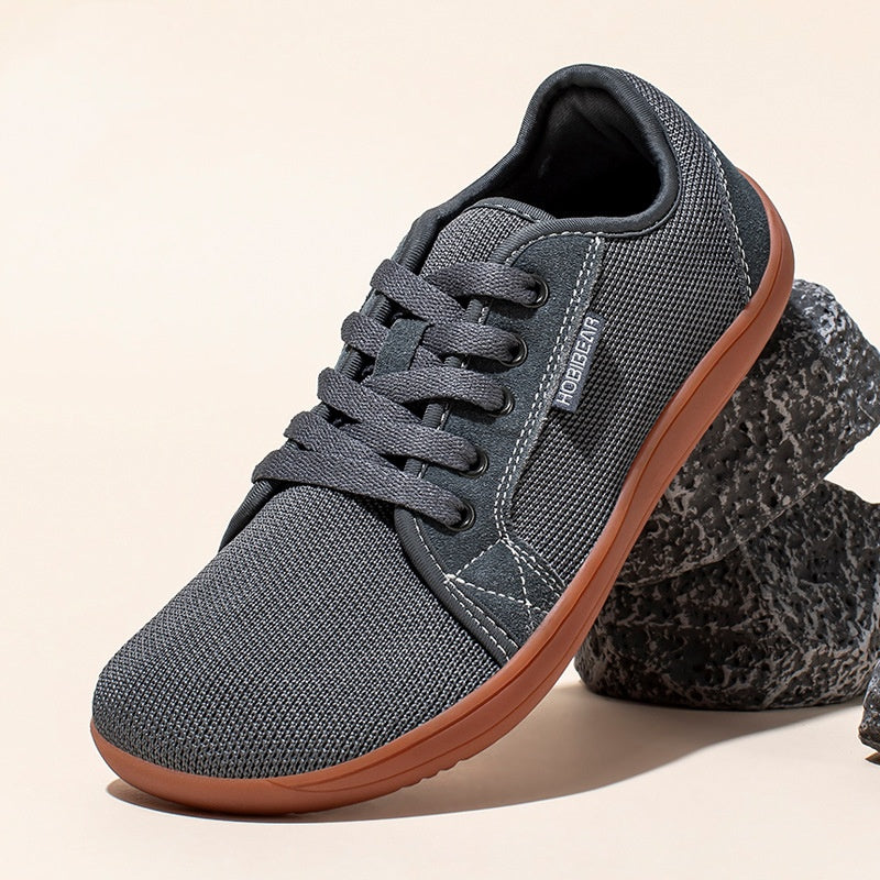 Men's Barefoot Casual Sneakers - Lightweight Mesh Athletic Shoes