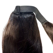 Load image into Gallery viewer, Natural Black 100% Human Hair Ponytail Extension