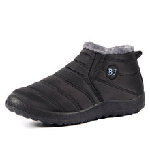 Load image into Gallery viewer, Warm Padded Slip-On Ankle Boots