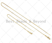 Load image into Gallery viewer, New Style Bolo box Chain Sliding Adjustable Necklace Bracelet Chain, SKU#A107