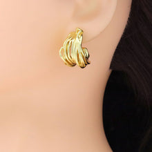 Load image into Gallery viewer, Gold Multi Wire Lines Earrings, Sku#LD565