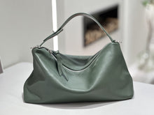 Load image into Gallery viewer, Genuine Leather Crossbody Tote Bag