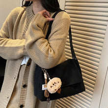 Load image into Gallery viewer, Retro High-Capacity Suede Shoulder Bag – Casual &amp; Commuter Handbag for Women