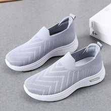 Load image into Gallery viewer, Women's Mesh Slip-On Sneakers | Breathable Lightweight Flat Walking Shoes