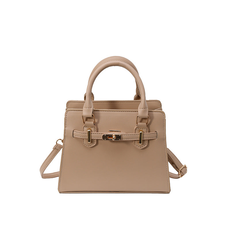 Minimalist Quilted Crossbody Bag - Soft PU Leather with Adjustable Strap