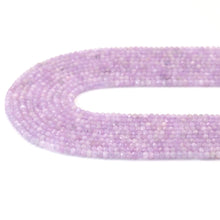 Load image into Gallery viewer, 3x4mm Genuine Kunzite Faceted Rondelle Beads, Sku#U1695