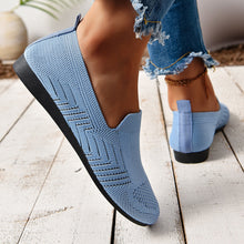 Load image into Gallery viewer, Women's Casual Slip-On Flats - Breathable Hollow-Out Design Shoes