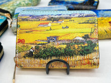 Load image into Gallery viewer, Van Gogh Art Cardholder Wallet | Anti-Magnetic Multi-Card Holder | Foldable PU Leather Card Case