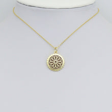 Load image into Gallery viewer, Brown Enamel Flower Charm, Sku#LX803