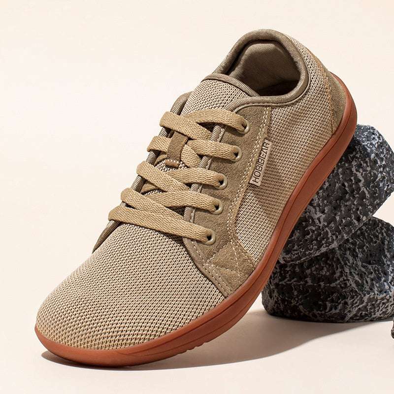 Men's Barefoot Casual Sneakers - Lightweight Mesh Athletic Shoes