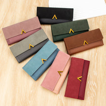 Load image into Gallery viewer, Long Wallet | PU Leather Multi-Card Organizer