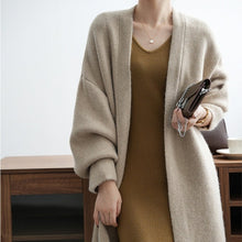 Load image into Gallery viewer, Womens Casual Long-sleeve Solid-color Sweater Cardigan