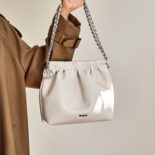 Load image into Gallery viewer, Genuine Leather Bucket Bag
