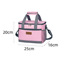 Load image into Gallery viewer, Insulated Tote Bag - Foldable Oxford Fabric Cooler Lunch Bag for Women