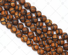 Load image into Gallery viewer, Brown Football Agate Beads, SKU#U1195