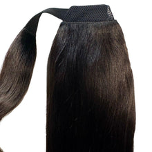 Load image into Gallery viewer, Natural Black 100% Human Hair Ponytail Extension