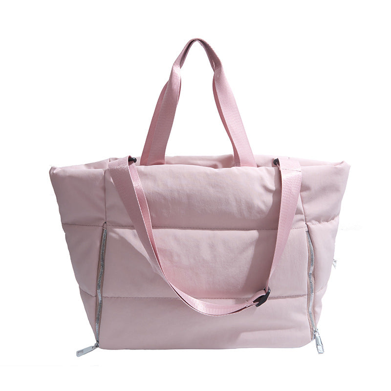 Women's High-Capacity Nylon Crossbody Shoulder Bag – Lightweight Commuter Bag