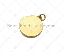 Load image into Gallery viewer, Enamel Snake on Round Coin Pendant,Enamel Snake Pendant,Enamel Pendant,Enamel Jewelry,17x20mm, Sku#L449