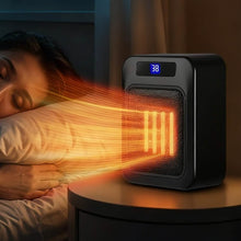 Load image into Gallery viewer, Space Heater for Indoor Use – 1500W Ceramic with Remote &amp; Timer