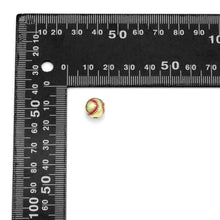 Load image into Gallery viewer, Gold Silver Baseball Spacer beads, Sku#LX817