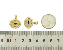Load image into Gallery viewer, CZ Evil Eye Charm, Sku#JL91