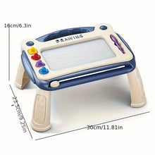 Load image into Gallery viewer, Magnetic 3-in-1 Drawing Board Toy, Draw, Write, Erase &amp; Repeat