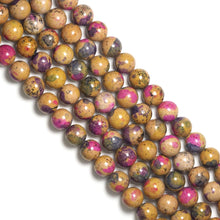 Load image into Gallery viewer, Galaxy Agate Round Smooth Beads, Sku#U1755
