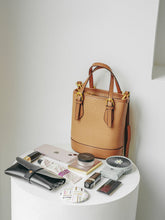 Load image into Gallery viewer, Women's PU Leather Crossbody Bag – Waterproof Color-Block Shoulder Bag for Fall &amp; Winter